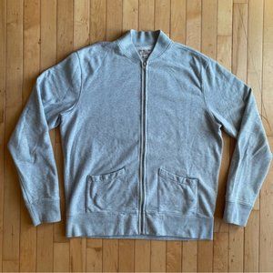 J. Crew Wallace & Barnes Fleece Baseball Jacket